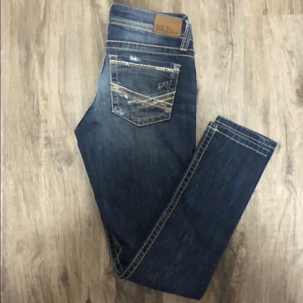 BKE Stella straight leg jeans size 28
